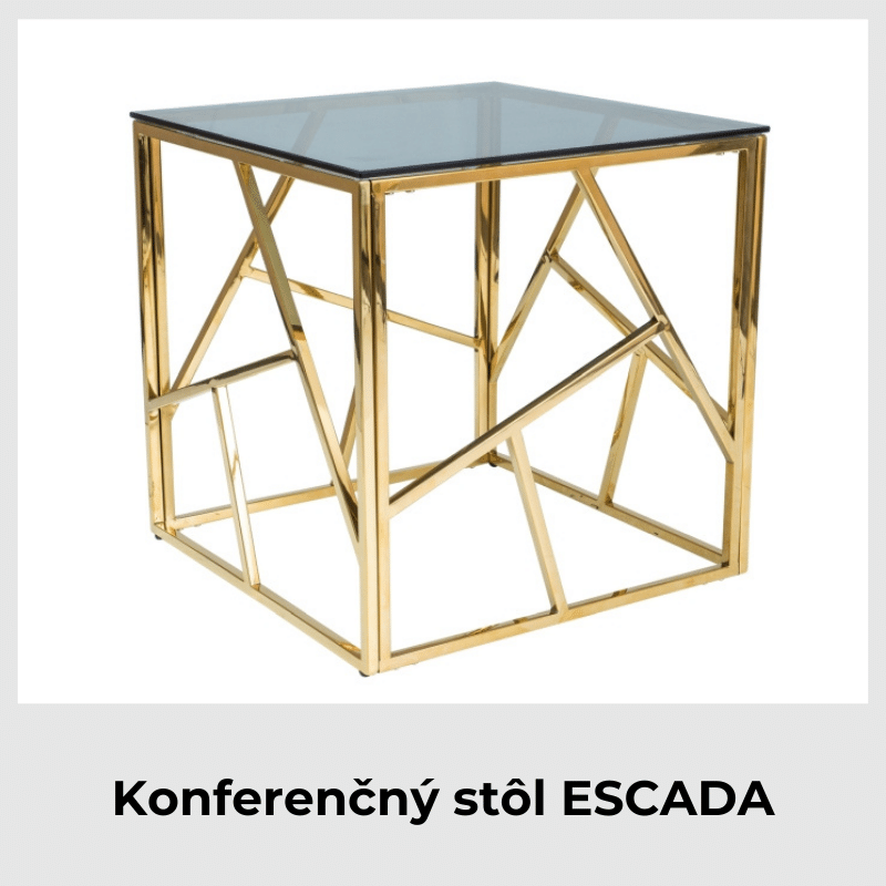 Konferenčný stolík Escada patrí medzi dizajnérske skvosty